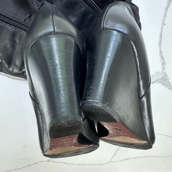 Umberto Raffini Black Heeled Boots - Picture 5 of 9